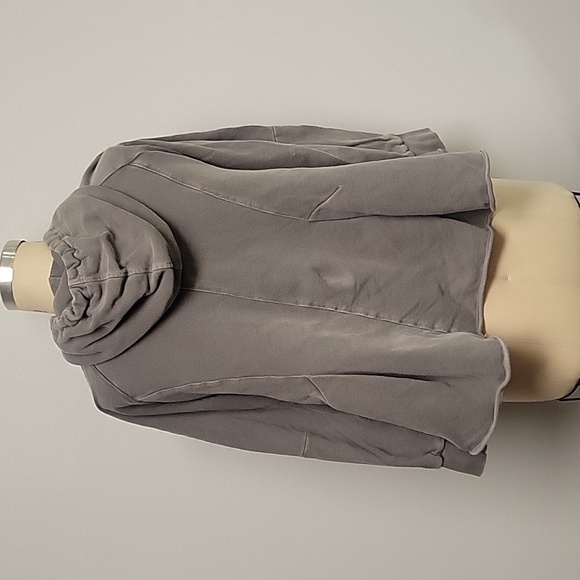 Anthropologie Gray Hoodie Sweatshirt With Hood - Picture 2 of 3